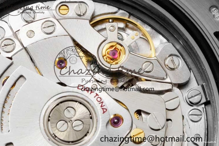 116509 on Best Edition Dial Daytona QF Bracelet SA4130 1:1 SS Blue 0112